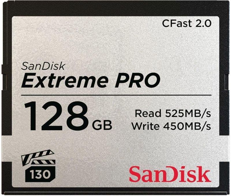 Sandisk Extreme Pro CFAST 2.0 128GB - 525MB/s