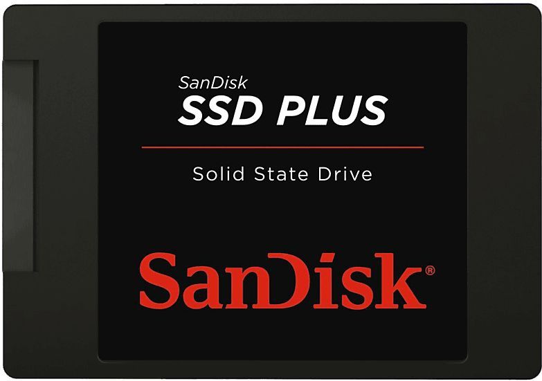 SanDisk - SSD Plus - Solid State Drive - Zwart - 120GB