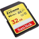 SanDisk Extreme SDHC 32GB - 90MB/s - V30