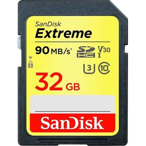 SanDisk Extreme SDHC 32GB - 90MB/s - V30