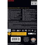Sandisk SDHC geheugenkaart - 32GB - ExtremePro - U3