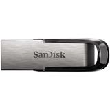 SanDisk Ultra Flair USB-stick, 256 GB, USB 3.0, slanke, duurzame metalen behuizing en maximale leessnelheid van 150 MB/s, zwart