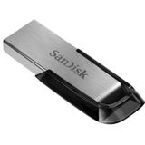 SanDisk Ultra Flair USB 3.0 Flash Drive 256 GB (Robuuste En Stijlvolle Metalen Behuizing, Wachtwoordbeveiliging, 150 MB/s Lezen) Zwart