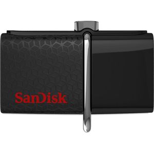 USB stick SanDisk Ultra Dual Drive Grijs 256 GB