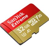 SanDisk Extreme Micro SDHC 32GB - A1 V30 U3 A1 - GN6AA - met adapter