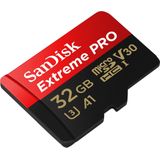 SanDisk Extreme Pro Micro SDHC - 32GB - 100MB/s - Inclusief Adapter