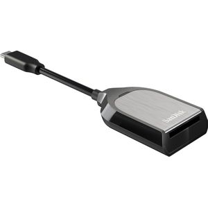 SanDisk - ExtremePRO - Geheugenkaartlezer - Zwart - USB-C