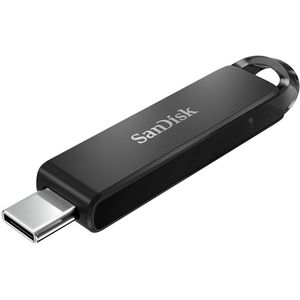 SanDisk USB-Stick Ultra USB Type-C schwarz 128 GB