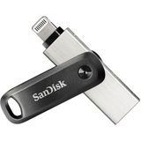 SanDisk iXpand Go USB-stick, 64 GB, 2-in-1, met Lightning-aansluiting en USB 3.0-aansluiting voor iPhone/iPad en PC en Mac