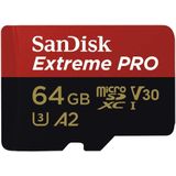 Sandisk - microSDXC - Geheugenkaart - 64GB - ExtremePro