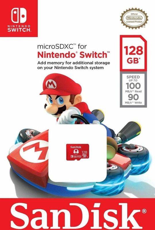 SanDisk Extreme Micro SDXC GB voor Nintendo Switch