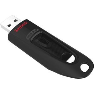 SanDisk Ultra USB Type-C-Flashdrive 256 GB (Vor USB Type-C-Computers, Smartphones En -Tablets, Leessnelheden Tot 150 MB/s, SanDisk SecureAccess-Software, RescuePRO Deluxe-Software, Back-Up Functione)