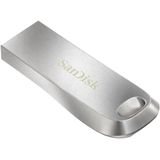 SanDisk Ultra Luxe USB Stick 128GB - USB 3.0 A - Zilver