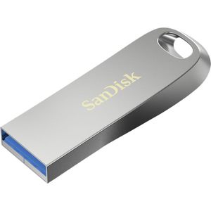 SanDisk Ultra Luxe USB-stick 128 GB Zilver SDCZ74-128G-G46 USB 3.2 Gen 1