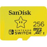 SanDisk Extreme Micro SDXC 256 GB geschikt voor Nintendo Switch