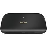 SanDisk ImageMate PRO USB-C Multi Card Reader/Writer, USB 3.0, up to 160MB/s, UHS-II, UHS-I or non-UHS SD, Black
