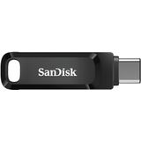 SanDisk Ultra Go Dual Port, USB-stick voor USB type C-apparaten, 64 GB