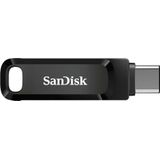 SanDisk - Ultra Dual Drive Go - USB-stick - Zwart - 128 GB