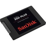 SanDisk SSD Plus Interne SSD 2 TB (Sneller Opstarten En Uitschakelen, Leessnelheden Tot 545 MB/s, Schrijfsnelheden Tot 450 MB/s, Schokbestendig)