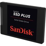 Sandisk SSD PLUS interne SSD (2 TB) 530 MB/S Lesegeschwindigkeit, 450 MB/S Schreibgeschwindigkeit