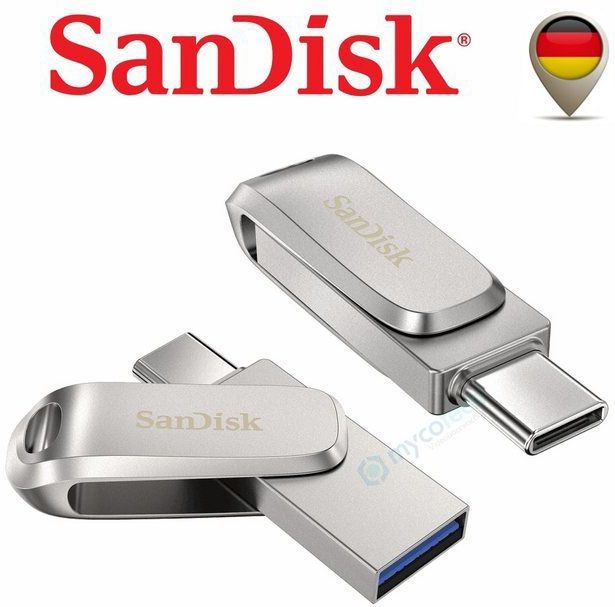SanDisk - Ultra Dual Luxe - USB-stick - 32 GB - USB-C
