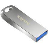 SanDisk Ultra Luxe USB 3.2-Flashdrive 512 GB (USB 3.2 Gen 1, Leessnelheden Tot 400 MB/s, Wachtwoordbeveiliging, RescuePRO Deluxe-Software)