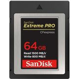 SanDisk - Extreme Pro - Geheugenkaart - 64GB - 1500/800MB/s
