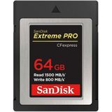 SanDisk - Extreme Pro - Geheugenkaart - 64GB - 1500/800MB/s