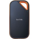 SanDisk Extreme PRO Portable SSD 1 TB (externe SSD, NVMe-SSD-Performance, 2,5 Zoll, 2.000 MB/s Lesen und Schreiben, AES-Verschlüsselung, IP65-Wasser- und -Staubschutz) grau