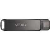 SanDisk IXpand Flash Drive Luxe Voor Je IPhone En USB Type C Apparaten 128 GB (2 In 1 Lightning En USB Type C Aansluitingen Voor Uw IPhone En Ipad)