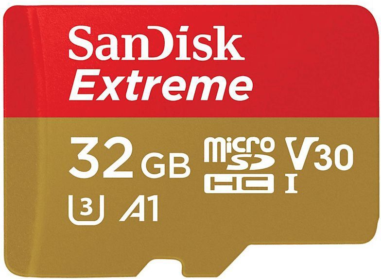 SanDisk Extreme MicroSDXC 32GB A1 V30 Class 10