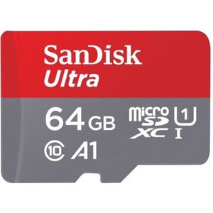 SanDisk 64GB Micro SD Ultra - 120 MB/s UHS-I A1 Class 10