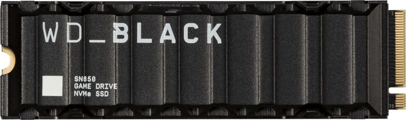 WD - Western Digital SSD WD BLACK SN850 NVMe Heatsink (PCIe Gen4) 2TB