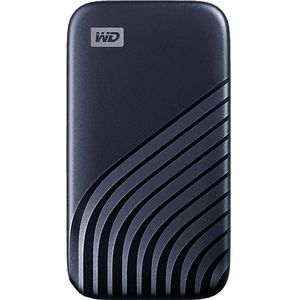 WD My Passport SSD 1 TB mobiele SSD-opslag (NVMe-technologie, tot 1050 MB/s lezen en 1000 MB/ schrijven, USB 3.2 Gen 2, 5 jaar beperkte garantie) Blauw - werkt met PC, Xbox en Playstation