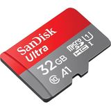 SanDisk - Ultra microSDHC - 32GB - Geheugenkaart - UHS-I - A1-Classificatie
