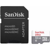 Micro SD Memory Card with Adaptor SanDisk SDSQUNR-032G-GN3MA C10 32 GB