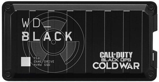 WD Black - P50 - Externe SSD - 4TB - Zwart - USB Type-C - 2000MB/s