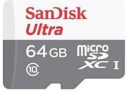 SanDisk - Ultra MicroSD - 64 GB - UHS-I - Met Adapter