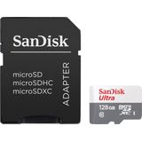 SanDisk MicroSDXC Ultra Android 128GB - 100MB/s Class 10 A1