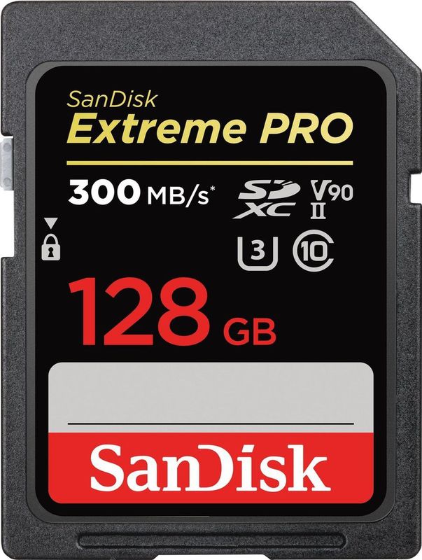 SanDisk Micro SD Geheugenkaart - 128GB - SDXC UHS-II