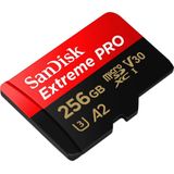 SanDisk Extreme® PRO microSDXC Speicherkarte 256GB mit SD-Adapter