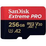 SanDisk Extreme® PRO microSDXC Speicherkarte 256GB mit SD-Adapter