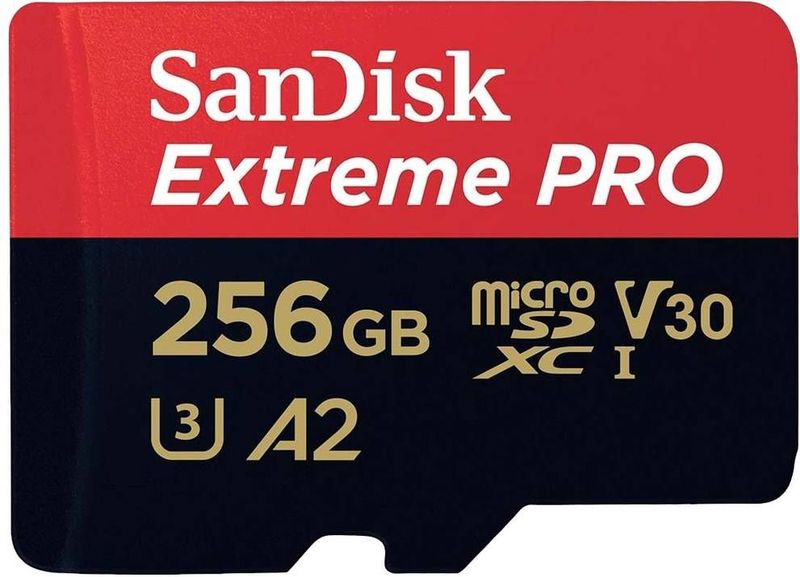 SanDisk Extreme® PRO microSDXC Speicherkarte 256GB mit SD-Adapter