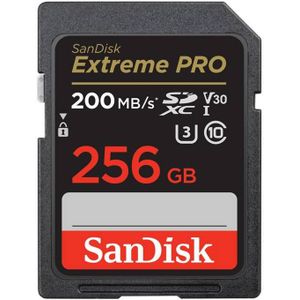 SanDisk Extreme Pro SDXC 256GB 2 mb/ V30