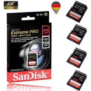 SanDisk Extreme Pro - SDXC - 512GB - 200/90 MB/s - V30