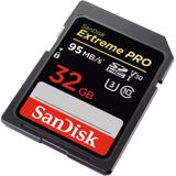 SanDisk 32 GB Extreme PRO SDHC-kaart + RescuePRO Deluxe, tot 100 MB/s, UHS-I, klasse 10, U3, V30