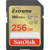 SanDisk Extreme 256 GB SDXC UHS I Klasse 10