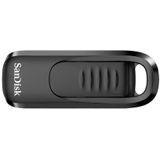 SanDisk - Ultra Slider - USB Type-C Flash Drive - 256 GB - Zwart