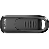 SanDisk - Ultra Slider - USB-stick - Zwart - 256 GB