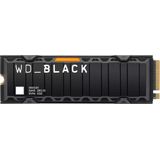 Western Digital Black SN850X - Interne SSD met Heatsink - NVMe M.2 - 2 TB
